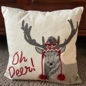 Pier 1 Christmas Pillow